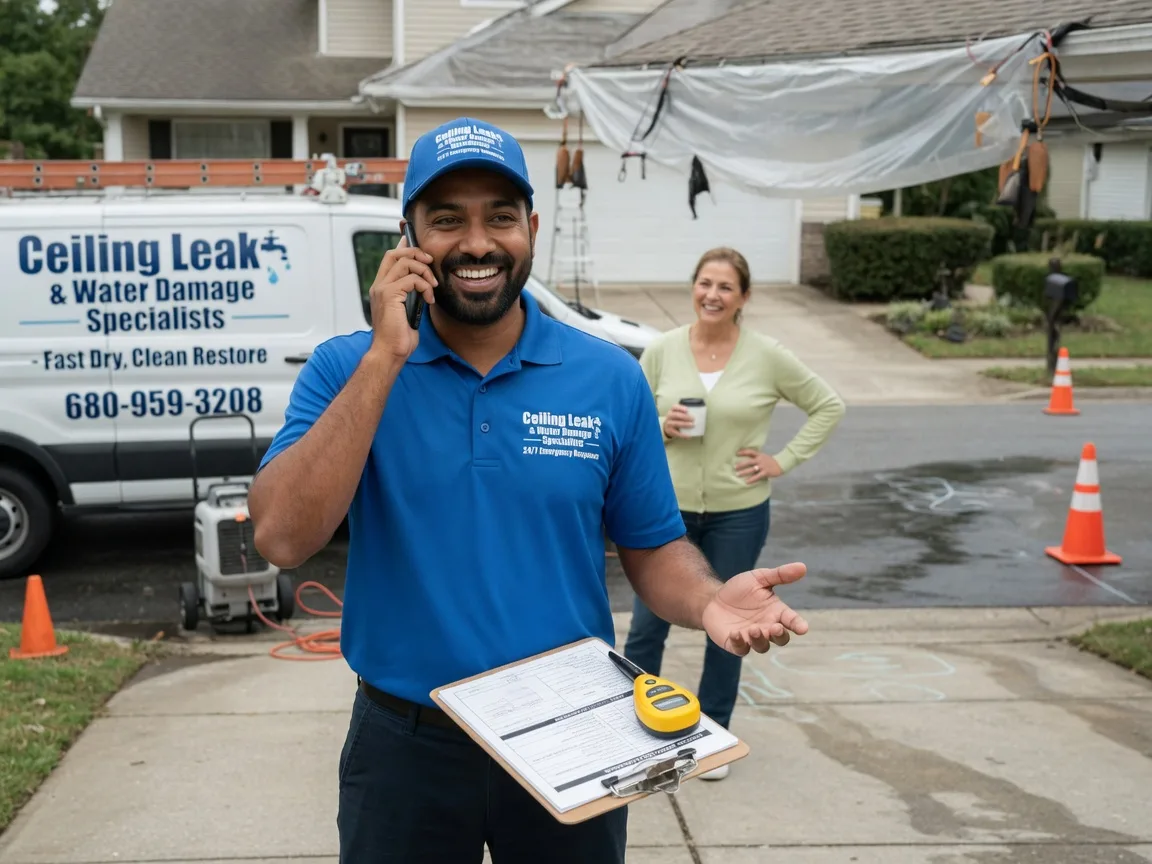 Ceiling Leak Cleanup Galax, VA FAQs